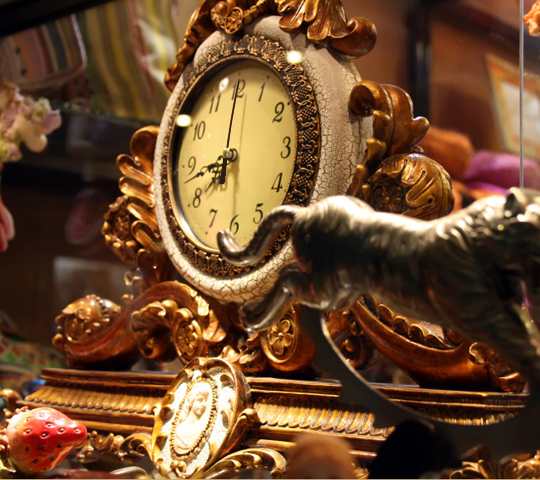 Picture of an Antique Clock